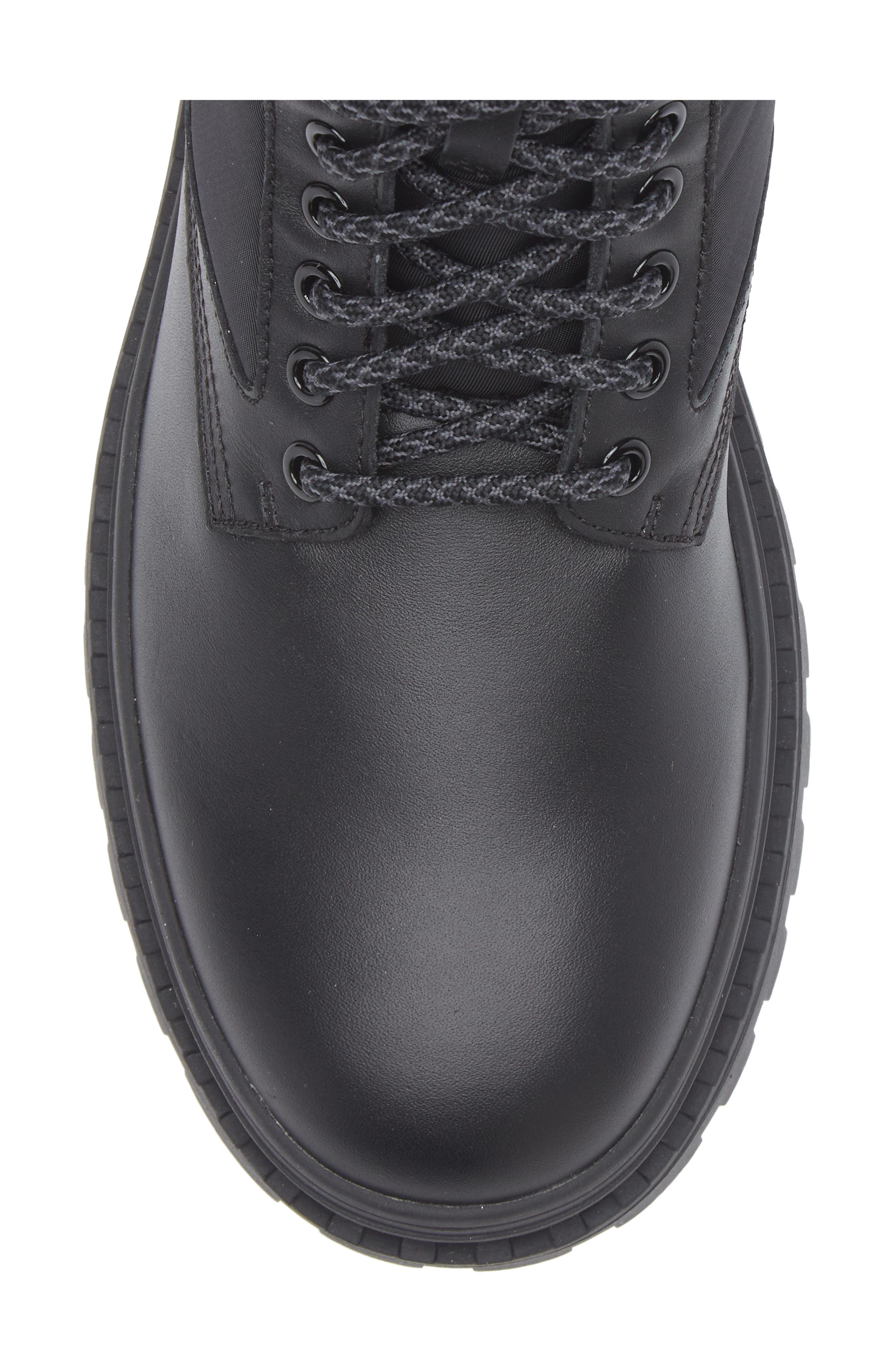 BOSS Nebular Mixed Media Lug Sole Boot, Alternate, color, 