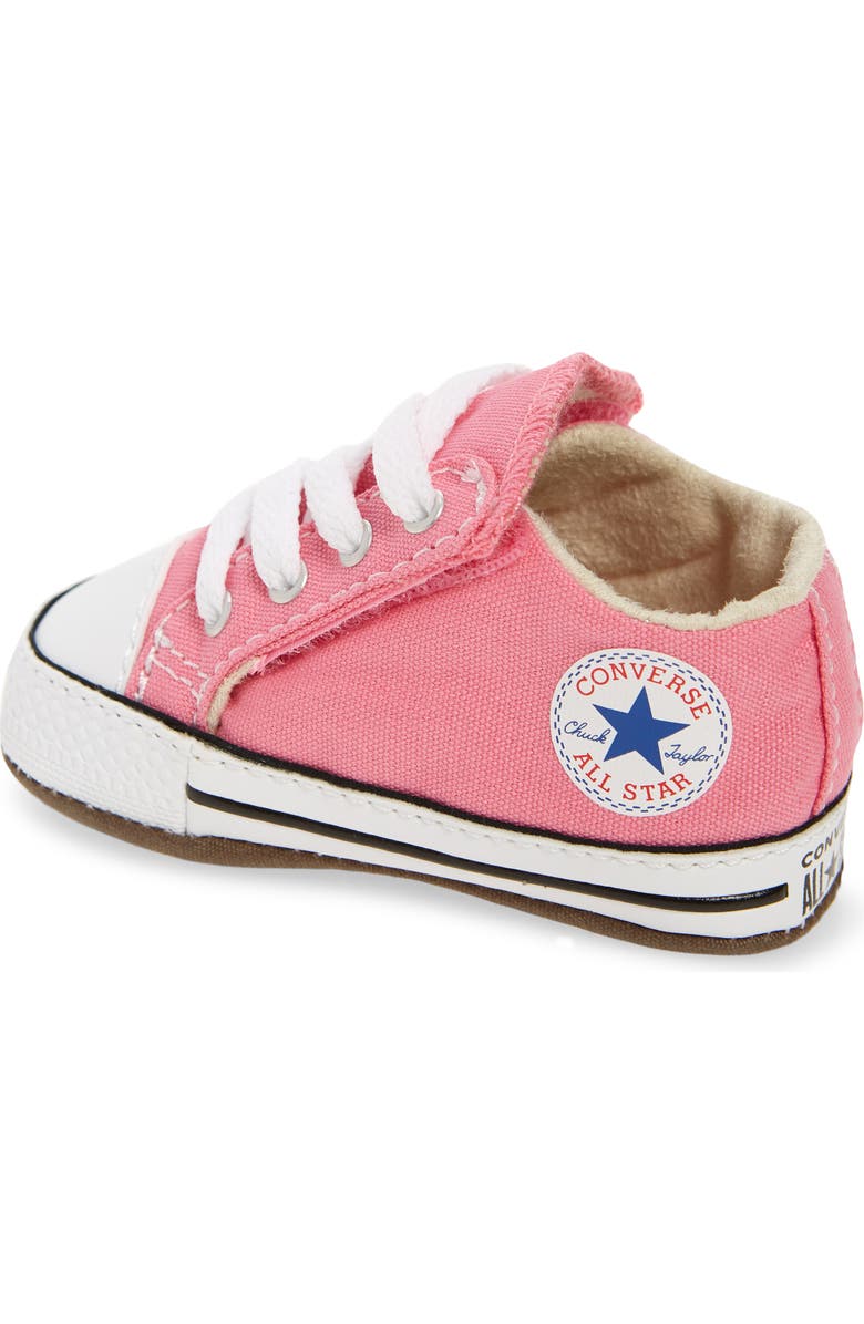 Converse Chuck Taylor<sup>®</sup> All Star<sup>®</sup> Cribster Canvas Crib Shoe, Alternate, color, Pink/Natural Ivory/White