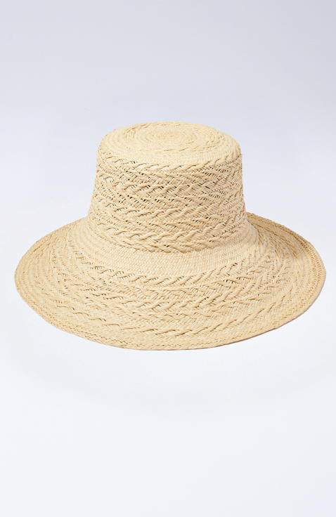 Straw Bucket Hat
