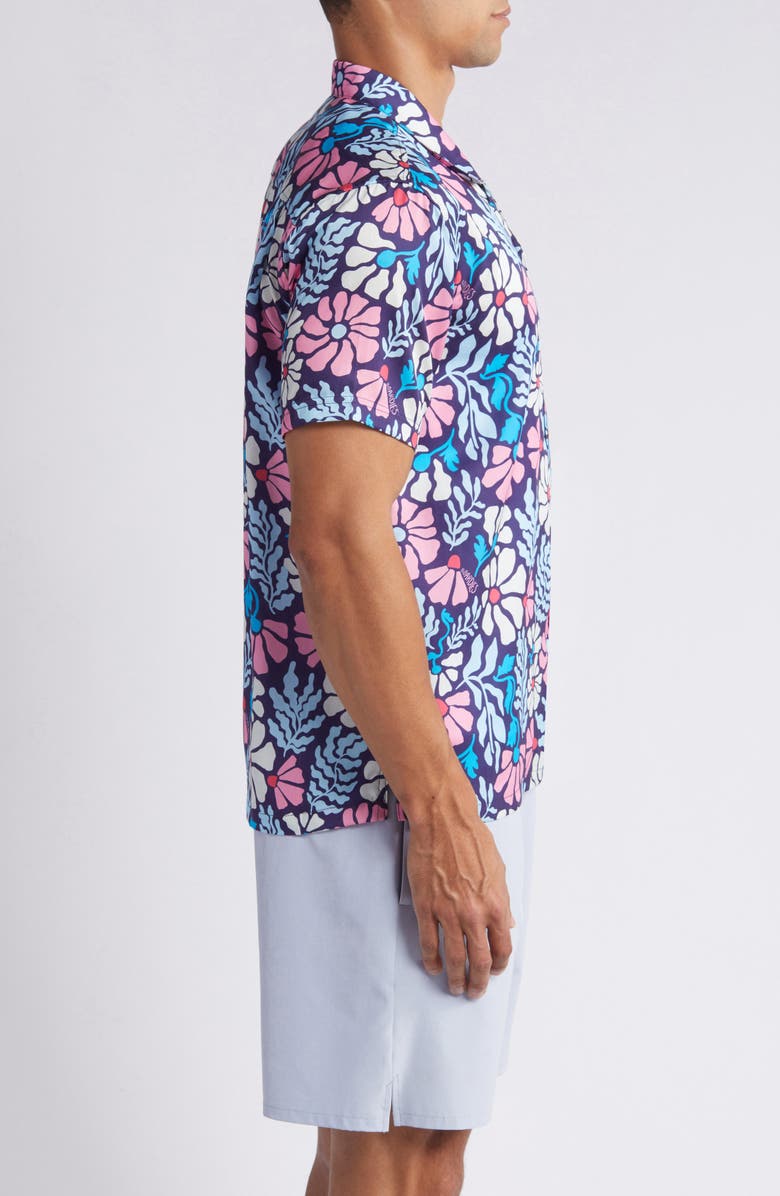 Boardies Mellow Short Sleeve Button-Up Camp Shirt, Alternate, color, 