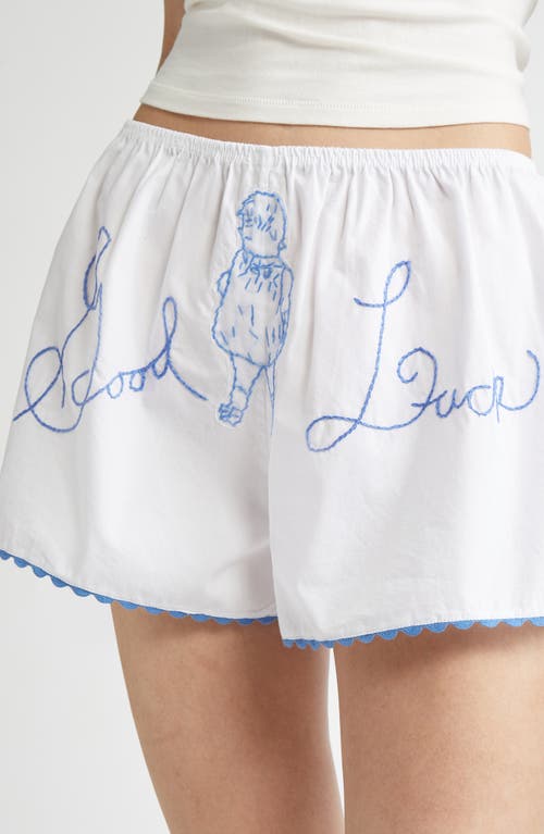 Bode Lucky Baby Shorts