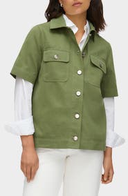 ALIGNE Laurel Organic Cotton Twill Button-Up Shirt