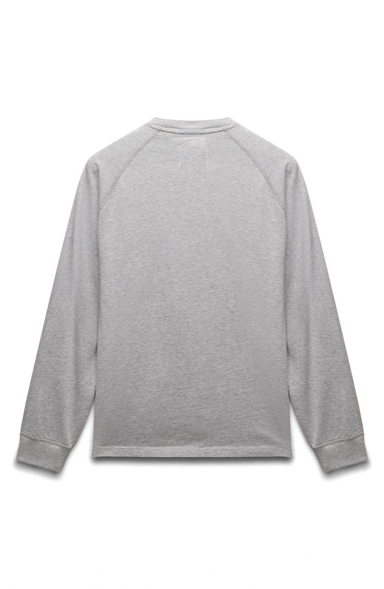 Reigning Champ Midweight Jersey T-Shirt, Alternate, color, Heather Grey