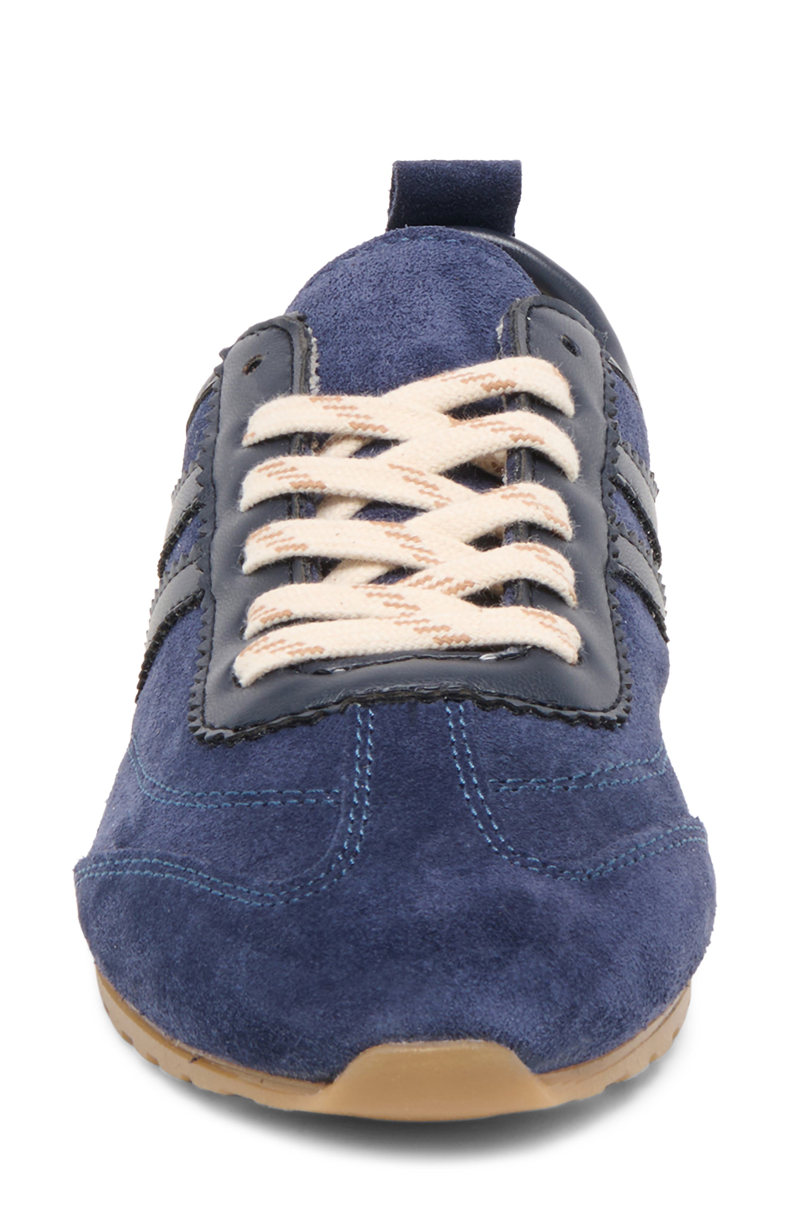Viper Sneaker, Alternate, color, NAVY SUEDE