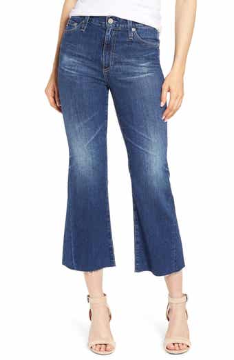 AG Quinne High Waist Crop Flare Jeans