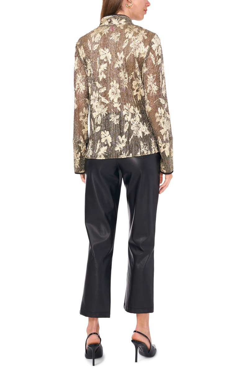 Vince Camuto Metallic Tunic Top, Alternate, color, 