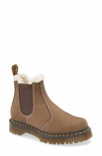 Dr. Martens 2976 Faux Shearling Lined Lug Sole Boot