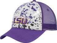 COLOSSEUM Men's Colosseum Gray/Purple LSU Tigers Love Fern Trucker Snapback Hat