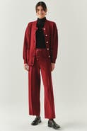 Exquise Drawstring Knitted Trousers