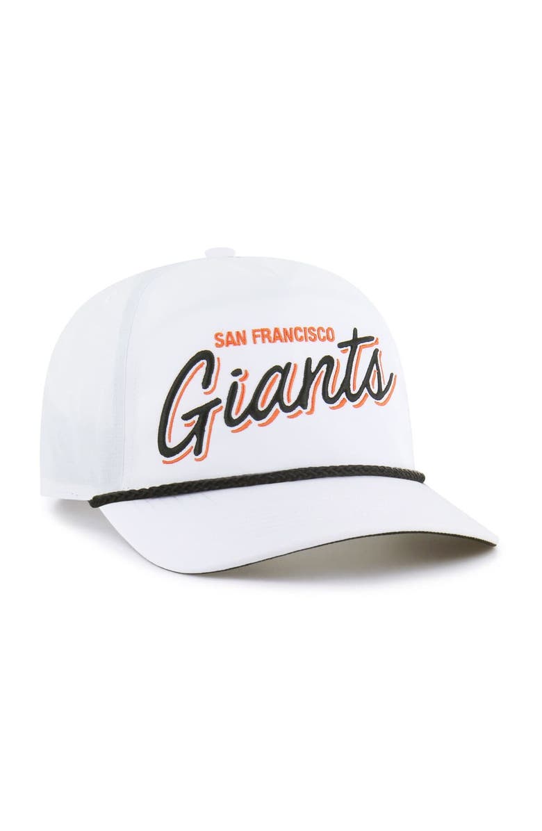 '47 Men's '47 White San Francisco Giants Brrr Fairway Hitch Adjustable Hat, Alternate, color, White