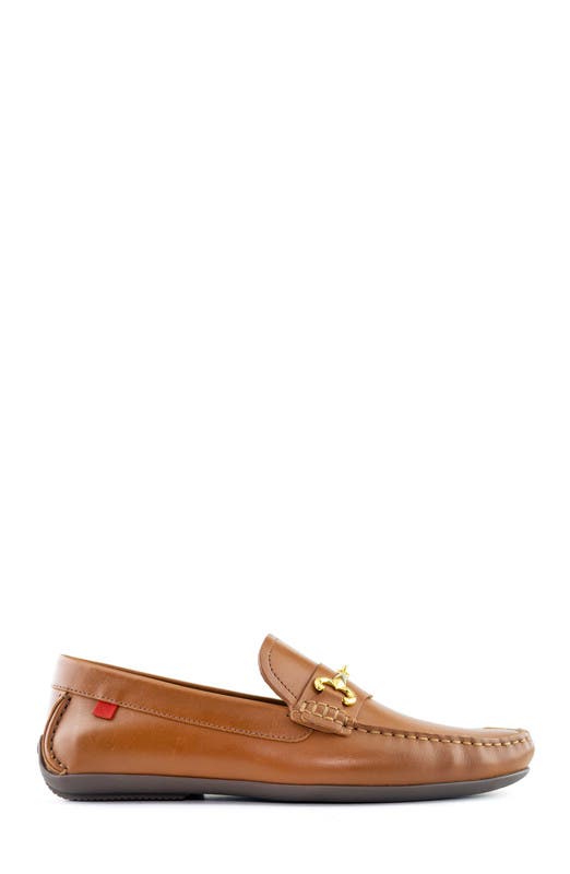 Wall Street Leather Buckle Loafer, Alternate, color, Cognac Croco