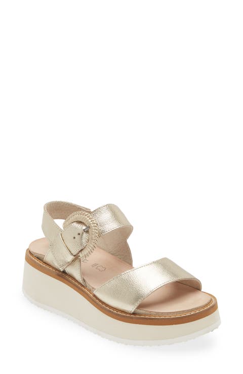 Crepe Platform Sandal (Women)