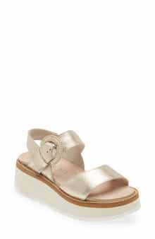 Crepe Platform Sandal