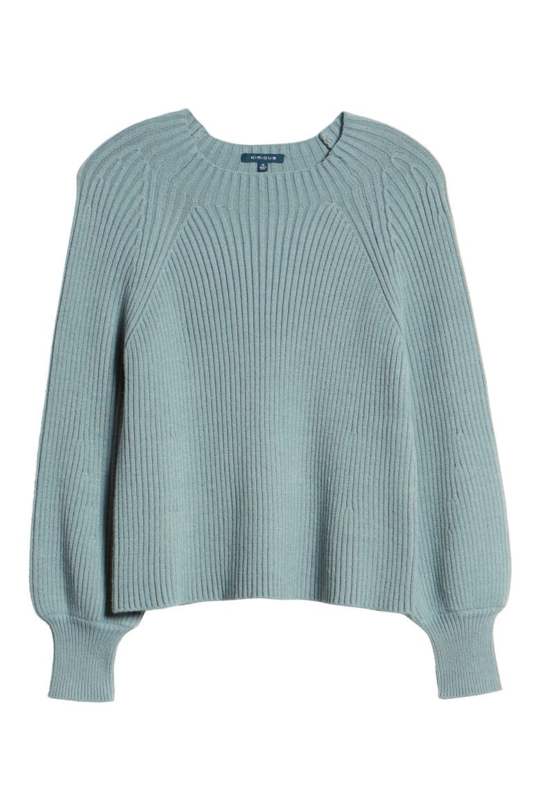 Ribbed Sweater, Alternate, color, MINT