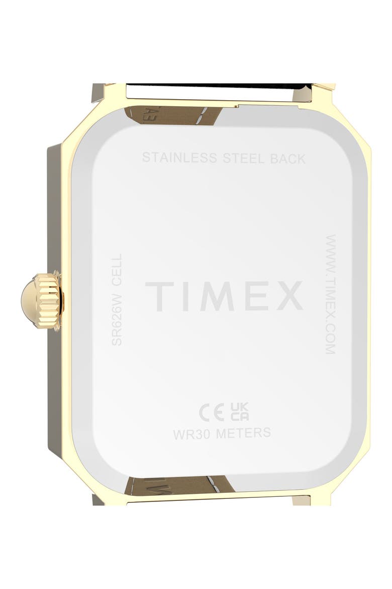 Vivienne Trend 21mm Leather Strap Watch, Alternate, color, GOLD-TONE