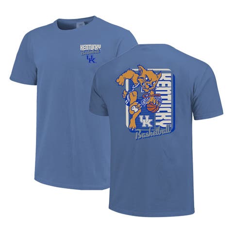 Men's Royal Kentucky Wildcats Comfort Colors Mascot Dunk T-Shirt