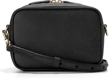 SALE！COLE HAAN♪Go Anywhereレザーカメラクロスボディバッグ Cole Haan Go Anywhere Leather Camera Bag in Black | Lyst