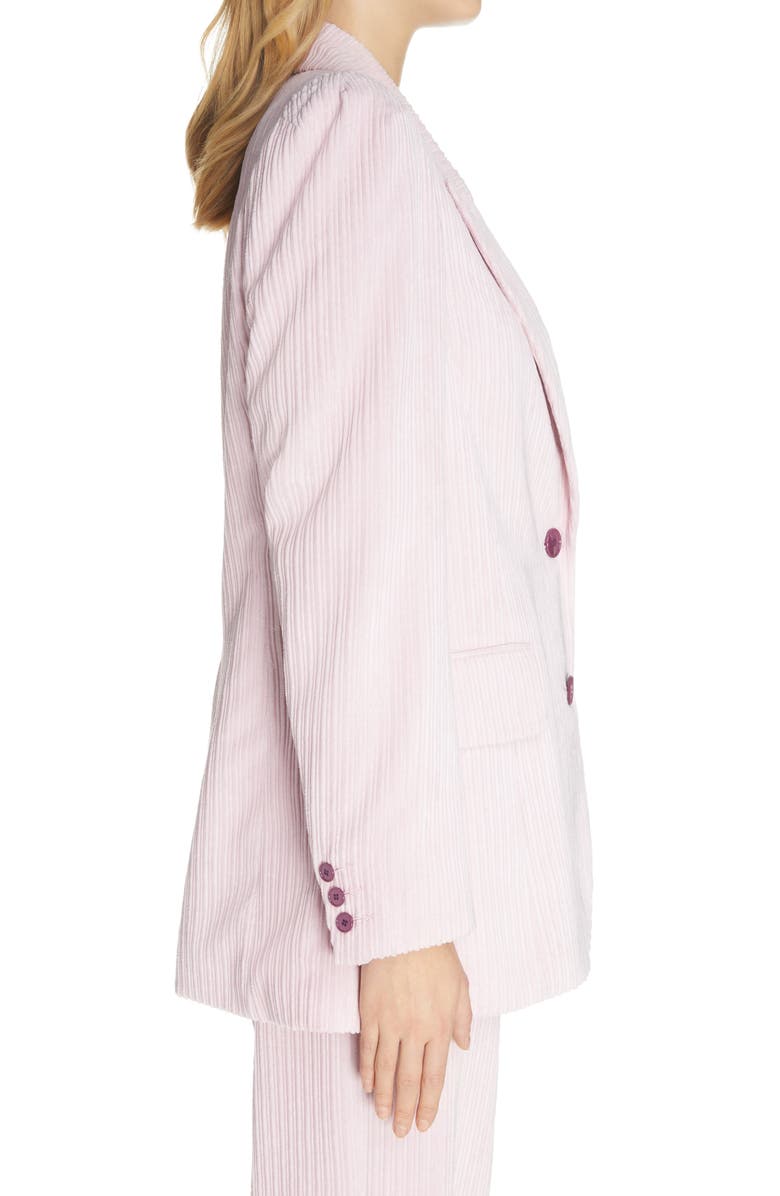 Isabel Marant Malyake Corduroy Velvet Blazer, Alternate, color,