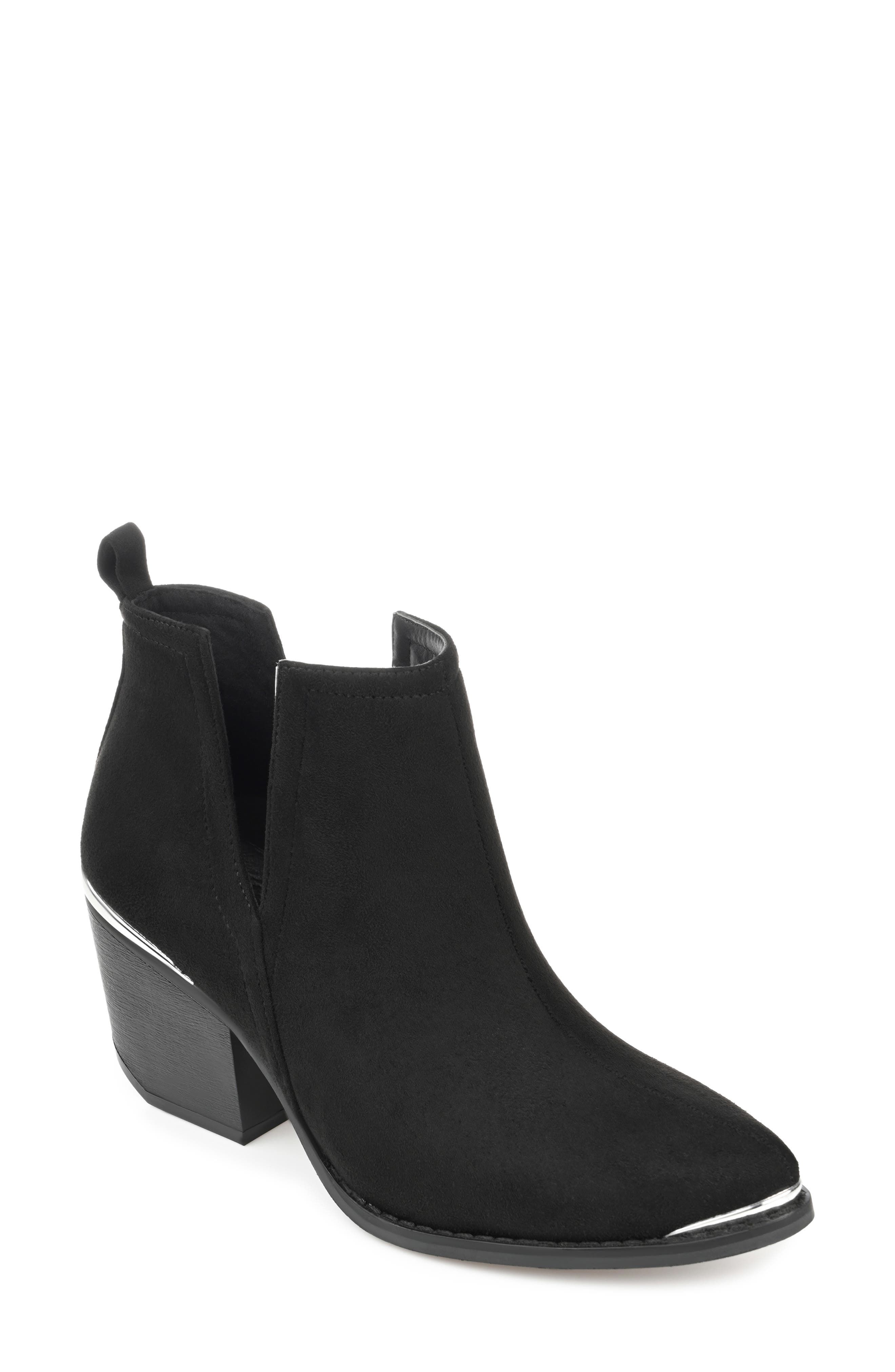 Journee Collection Issla Metal Trim Bootie
