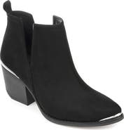 Journee Collection Issla Metal Trim Bootie