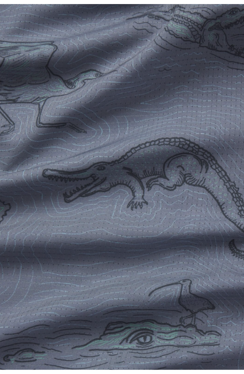 Baja Llama El Manglar - Mojave Button Up, Alternate, color, Black