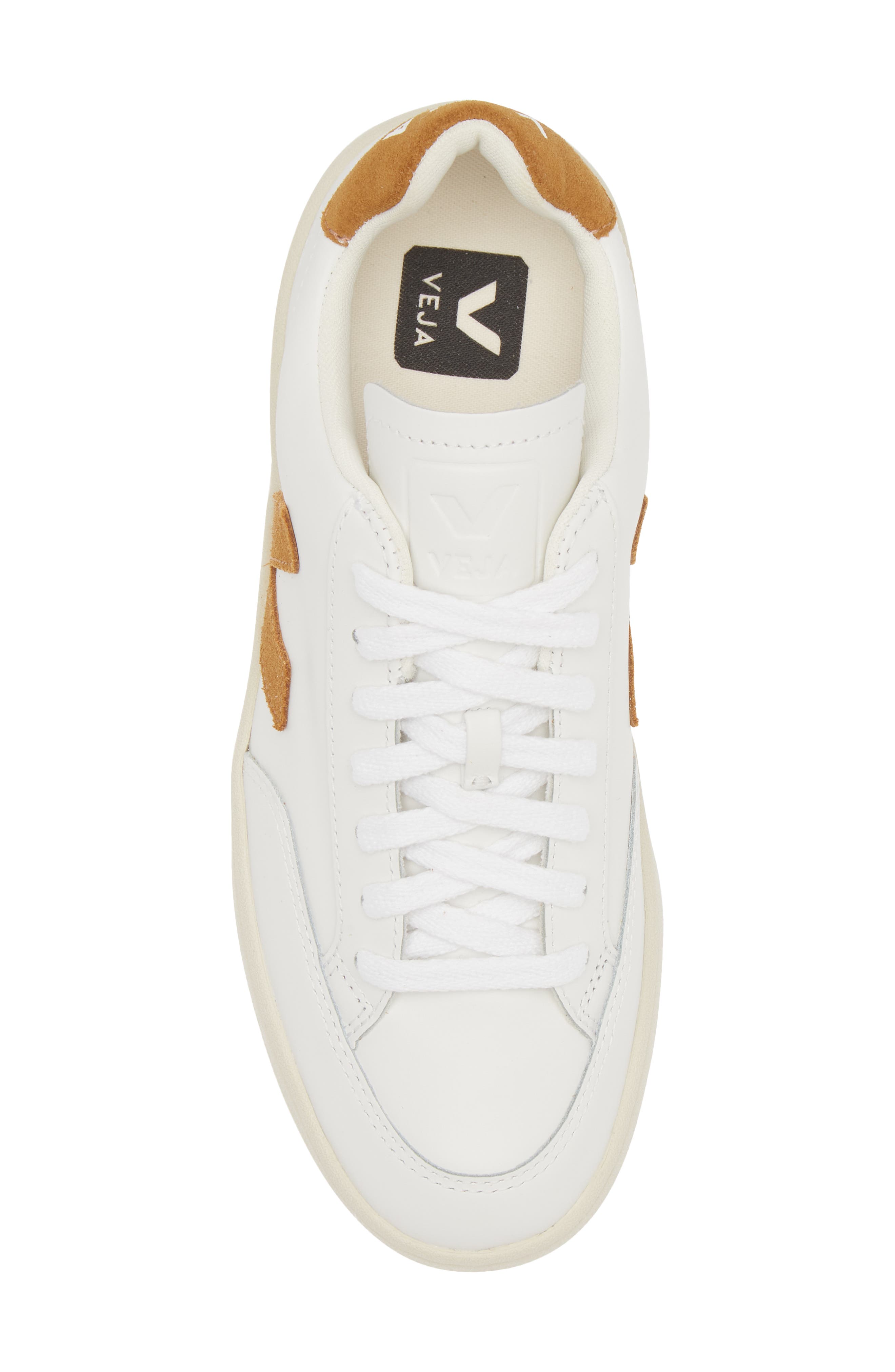 Veja V-12 Sneaker, Alternate, color, Extra-White Camel