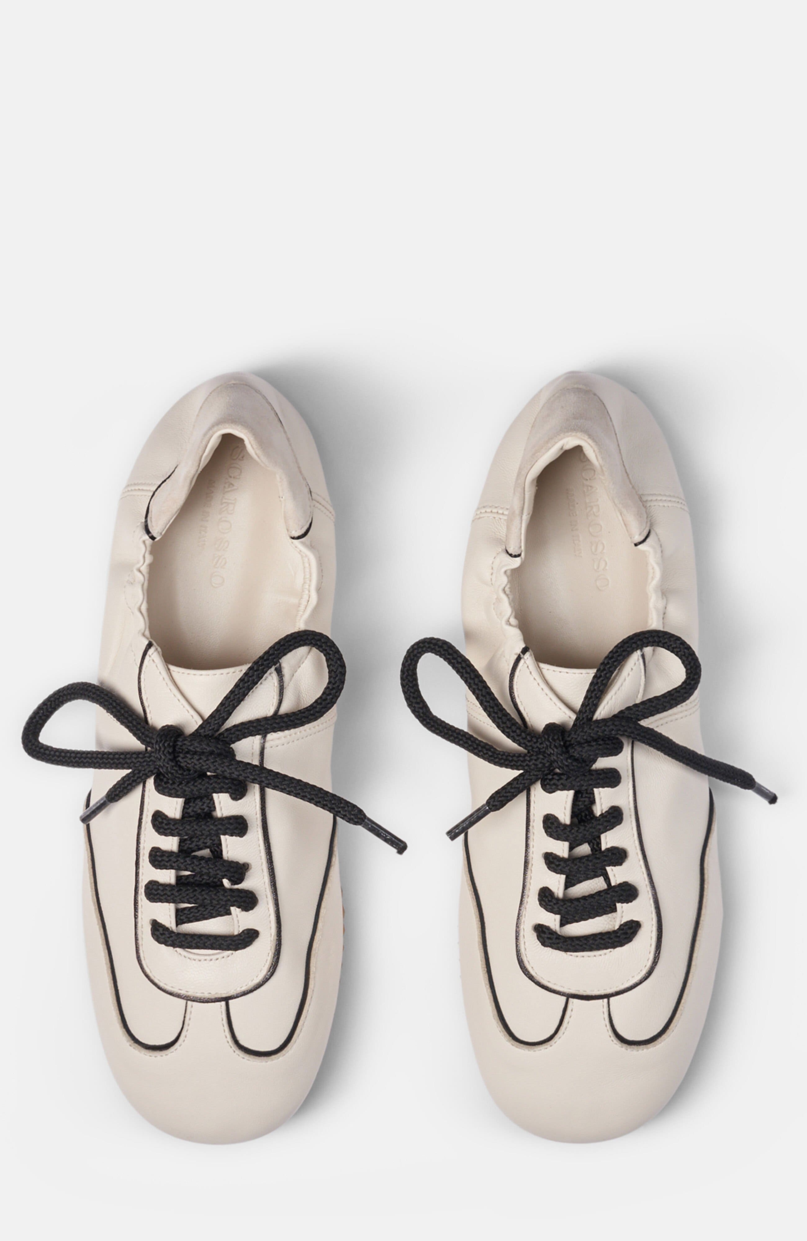 Riley Sneakers, Alternate, color, Off White - Calf