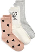 SKIMS 3-Pack Sport Socks