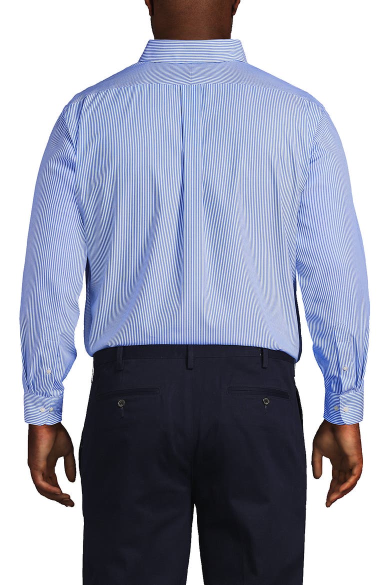 No Iron Supima Cotton Pinpoint Buttondown Collar Dress Shirt, Alternate, color, Light French Blue