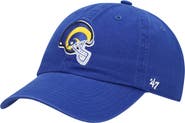 '47 Men's '47 Royal Los Angeles Rams Clean Up Legacy Adjustable Hat