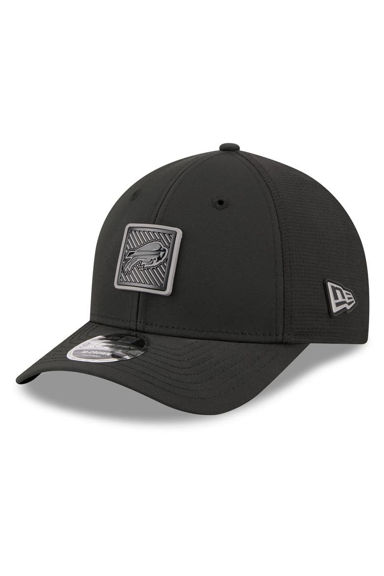 Men's New Era  Black Buffalo Bills 2026 NFL Training Camp 9FORTY Adjustable Hat, Alternate, color, Black
