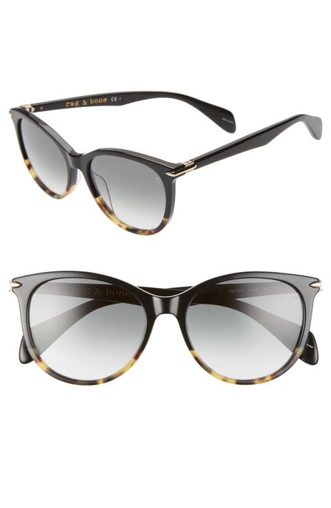 54mm Polarized Round Sunglasses