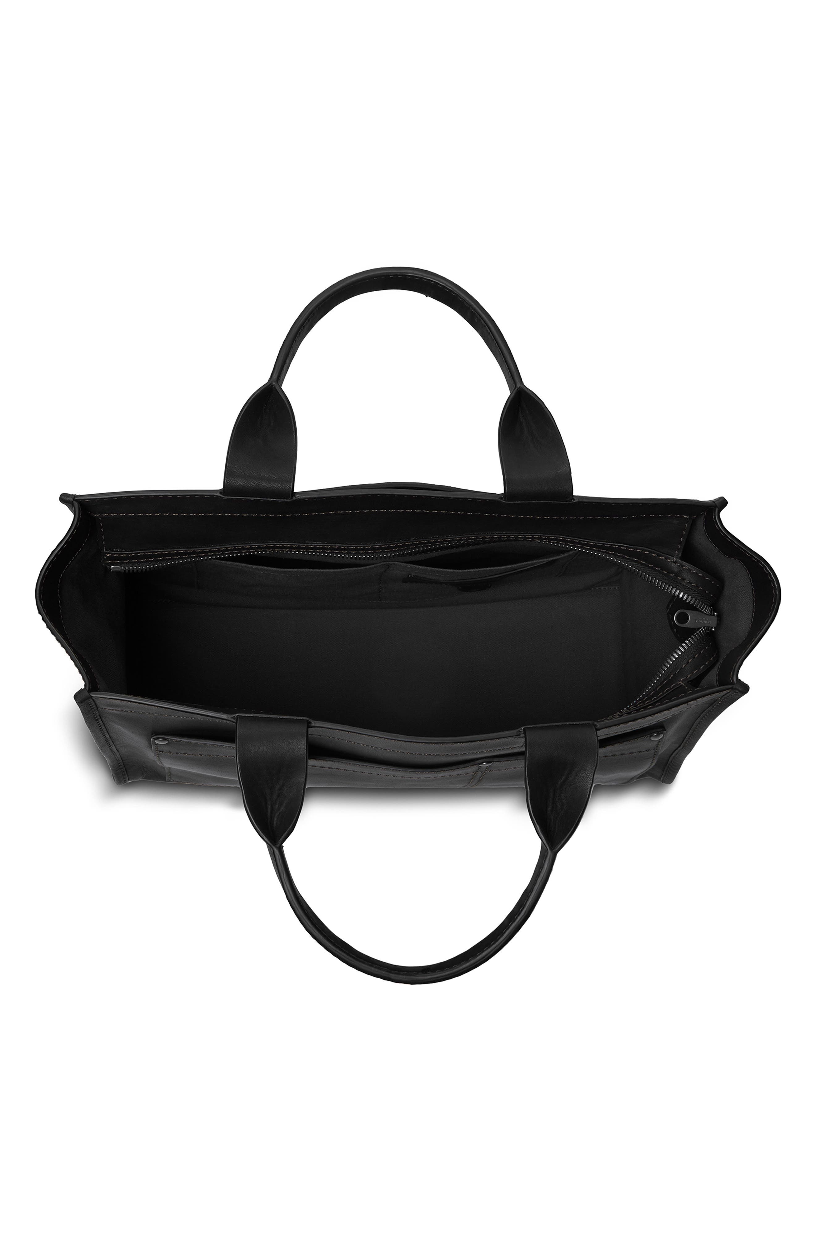 Shinola Bert Navigator Leather Brief Tote, Alternate, color, 