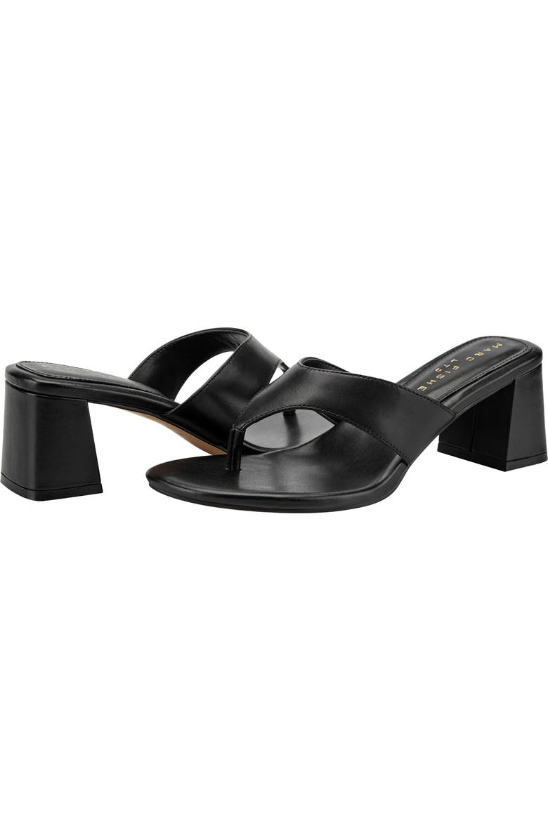 Marc Fisher LTD Arcee Sandal, Alternate, color, Black