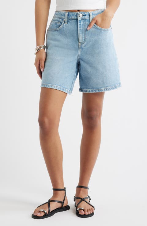 Classic Denim Shorts (Logan Wash)