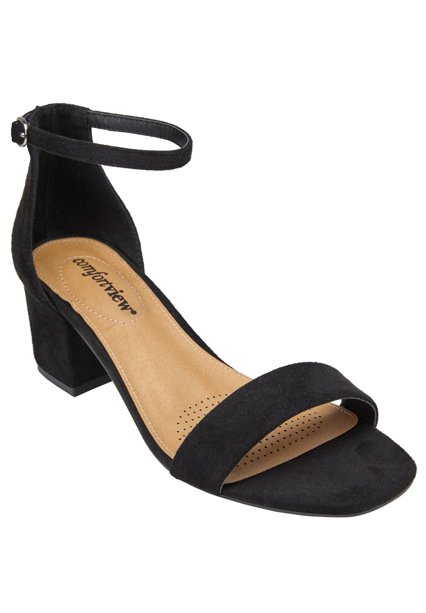 Comfortview The Orly Sandal, Main, color, Black