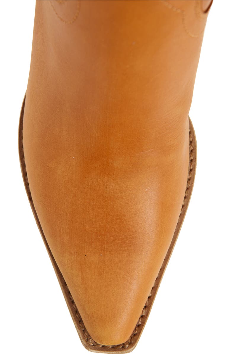 Jeffrey Campbell Dagget Western Boot, Alternate, color, Dark Beige Sanded