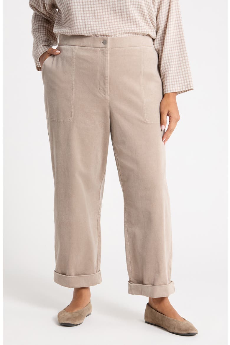 ANKLE STRAIGHT PANT, Main, color, TWINE