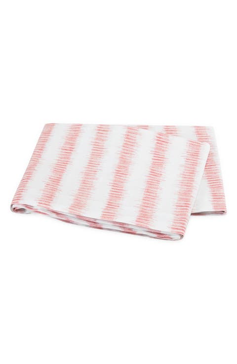 Attleboro Stripe Print 500 Thread Count Cotton Flat Sheet