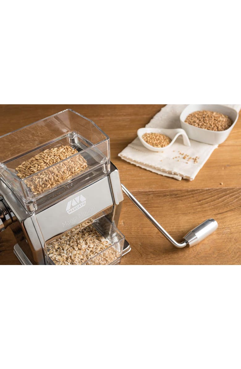 Marcato Marga Mulino Mill and Grain Grinder, Alternate, color, Silver