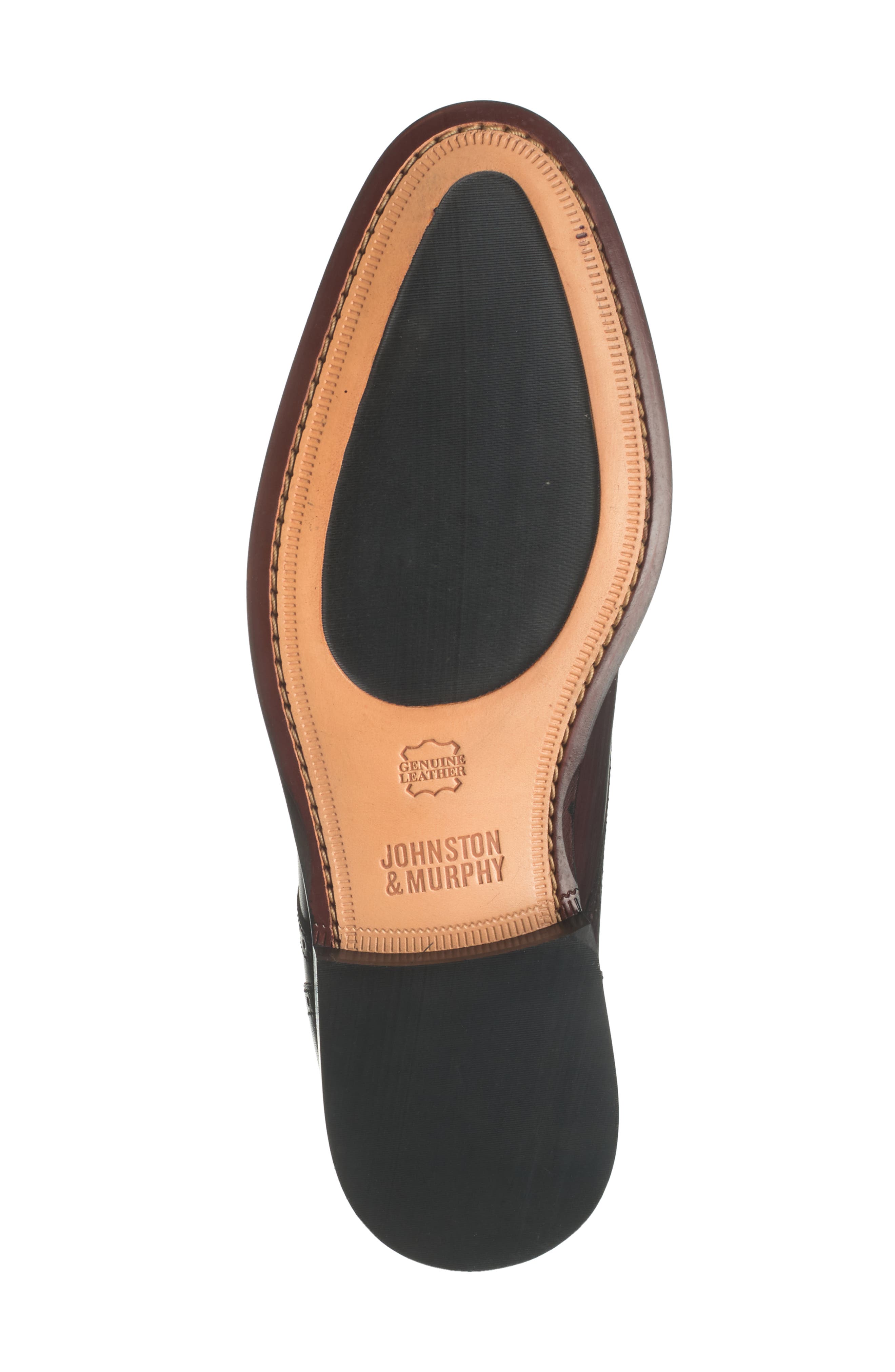 Johnston & Murphy Harmon Cap Toe Derby, Alternate, color, Burgundy