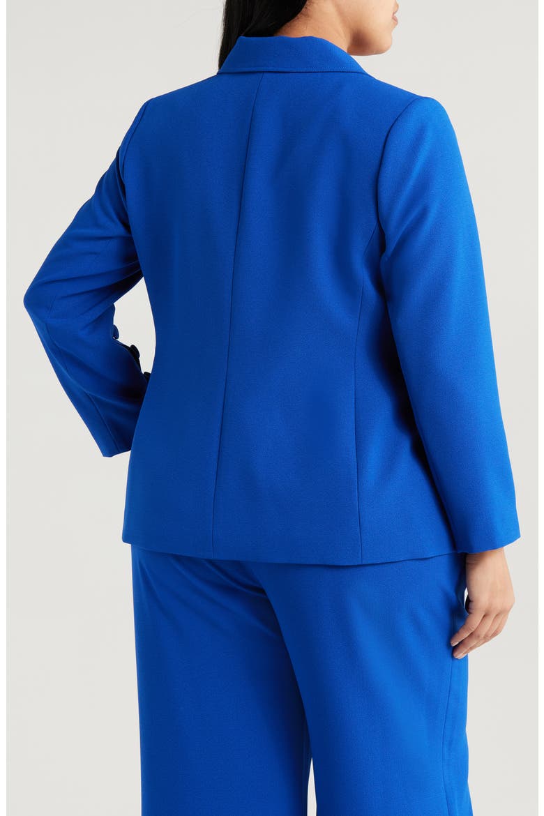One-Button Blazer, Alternate, color, COBALT
