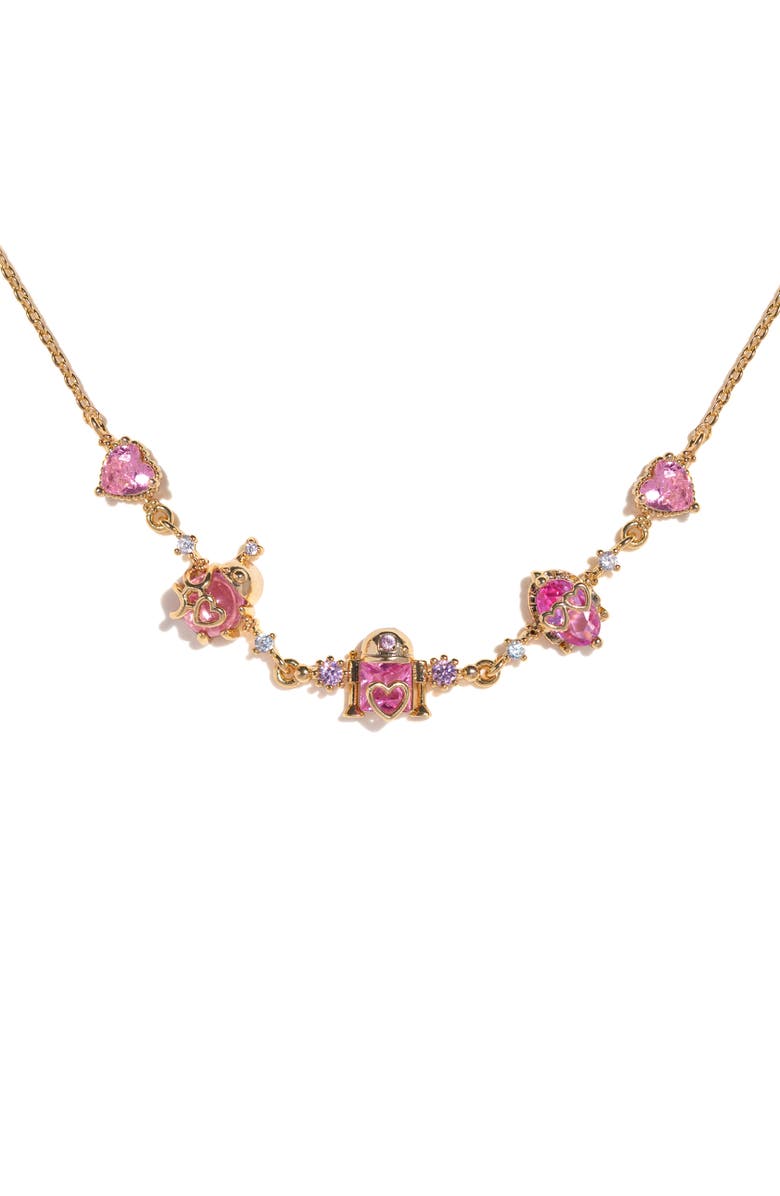 Girls Crew Star Wars Sparks Fly Charm Bracelet, Main, color, Gold