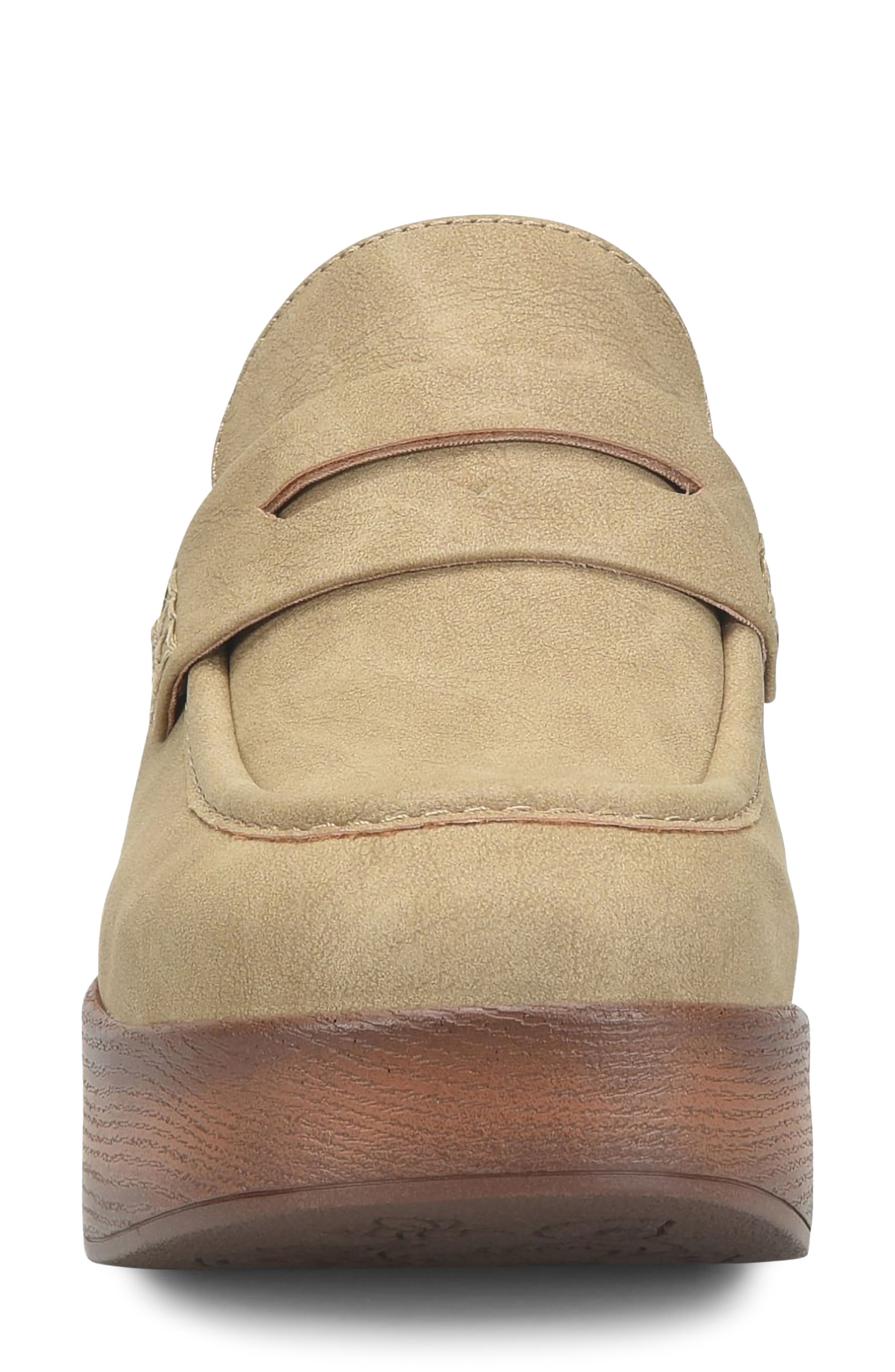 Amabella Faux Leather Mule, Alternate, color, LIGHT TAUPE NUBUCK