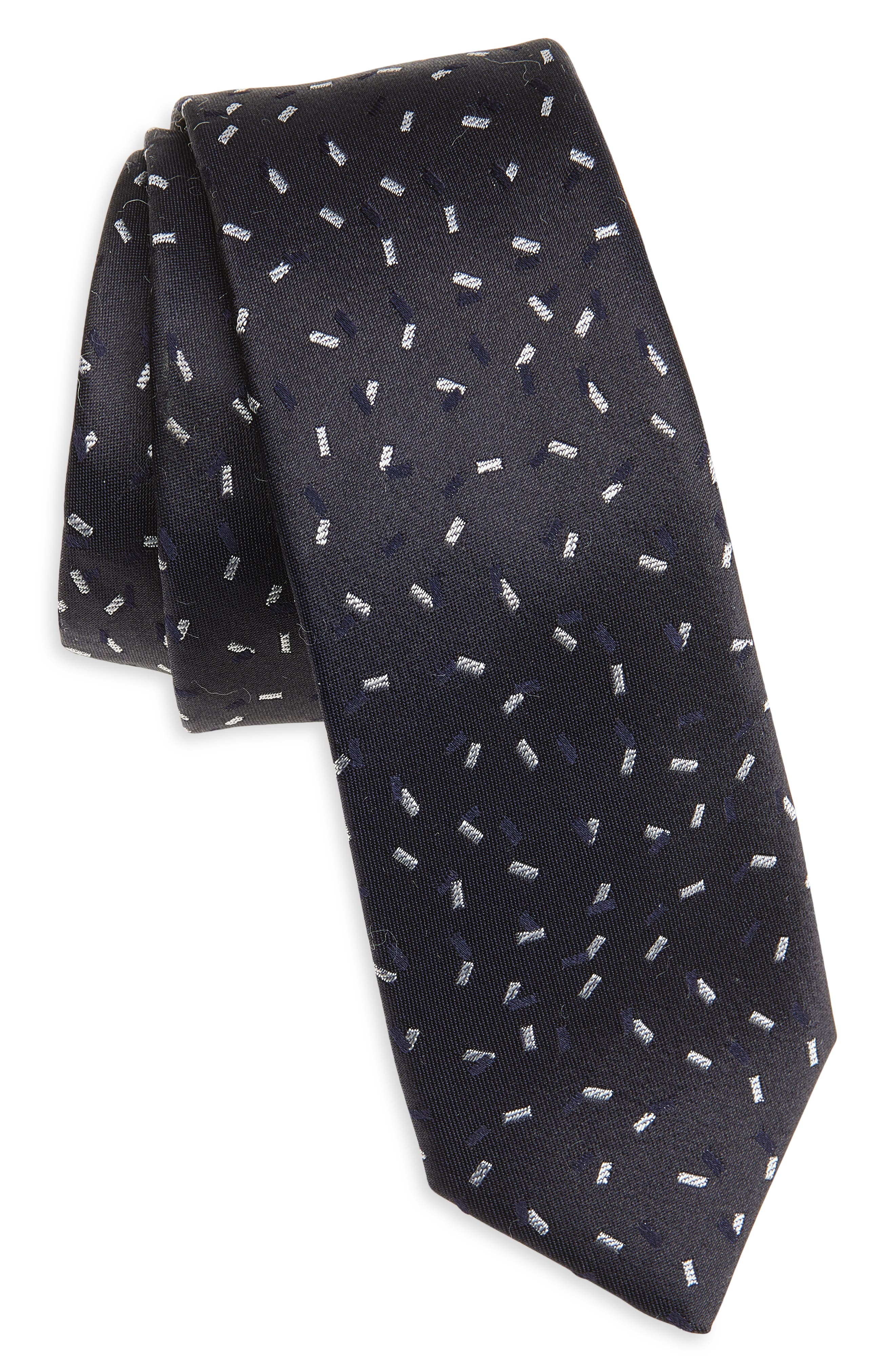 BOSS Print Silk Tie