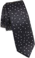 BOSS Print Silk Tie