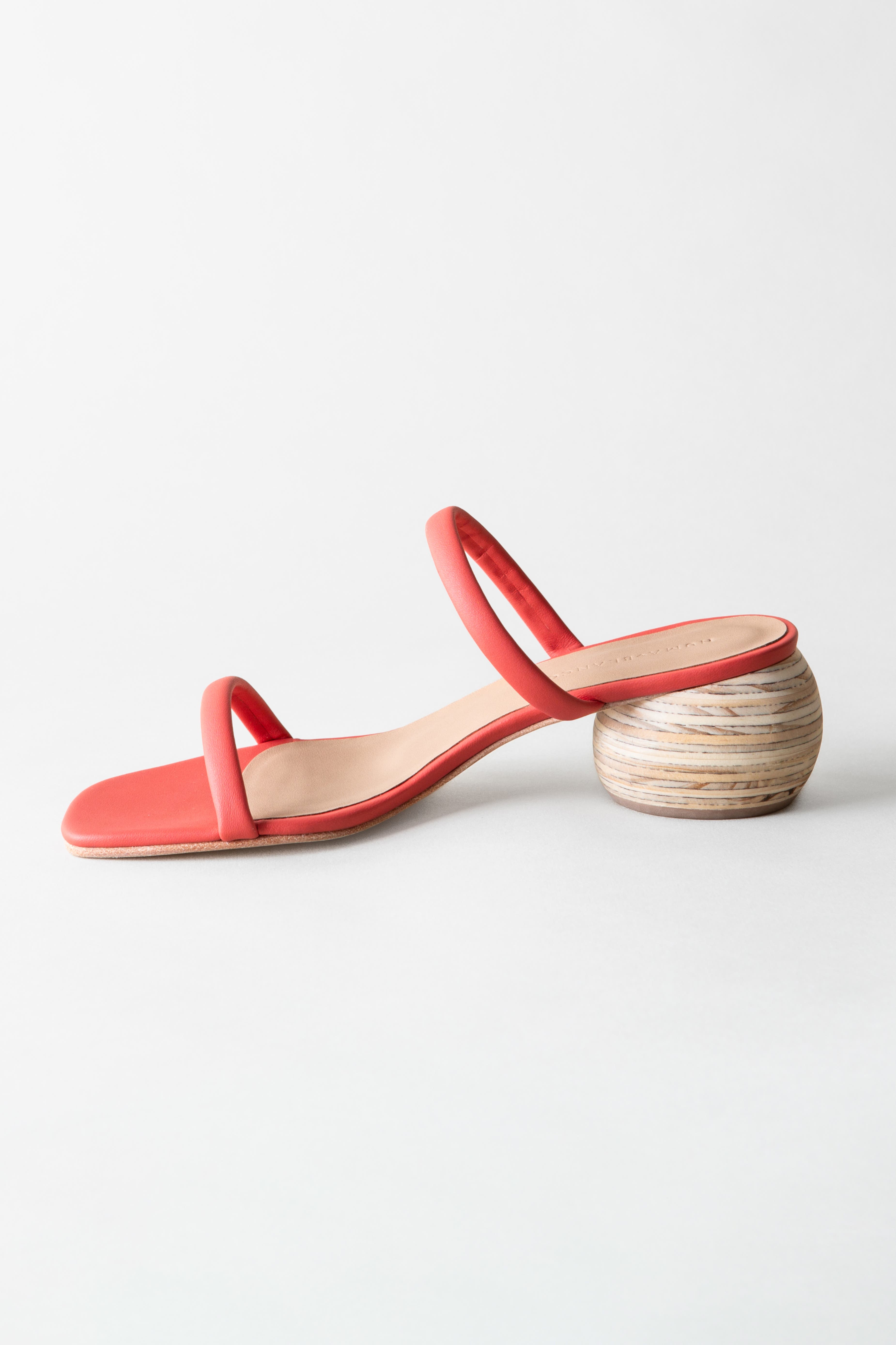 Chachi Slide Sandal, Alternate, color, Tomato
