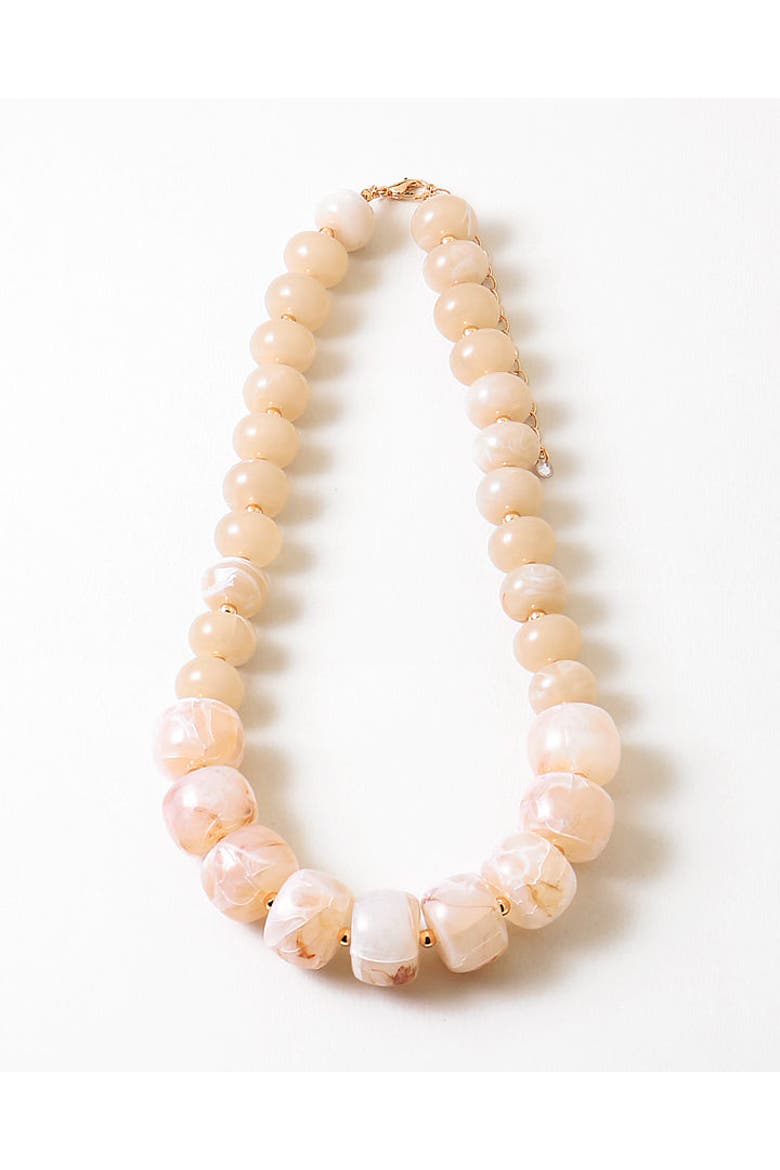 The Moonstone Path Necklace, Main, color, Pink