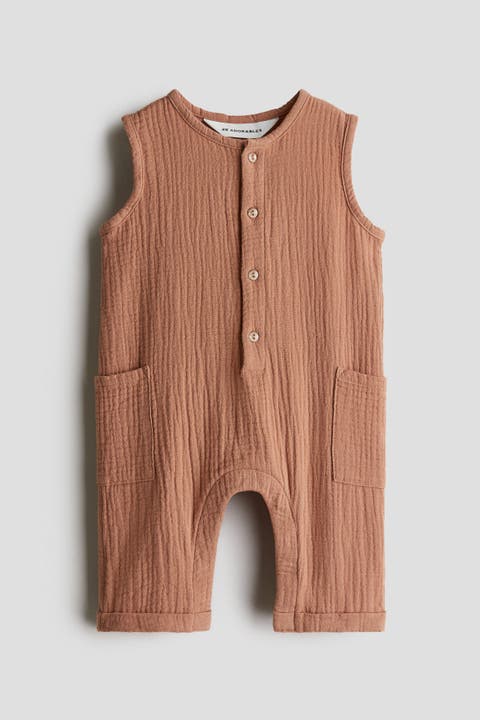 Cotton Muslin Romper Suit