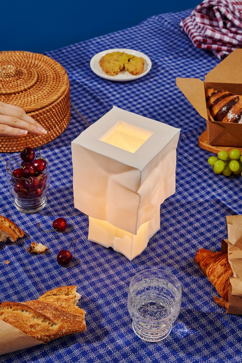 Farolito Lamp, Alternate, color, White